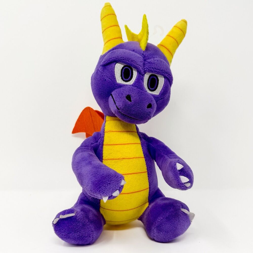 Kidrobot Spyro The Dragon Plush 10” Purple Activision 2019 EUC
